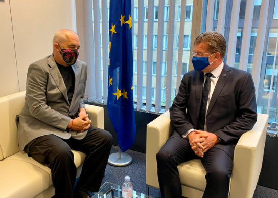 Lajçak takon Ramën në Bruksel dhe e përgëzon për fitoren: Diskutuam mbi rolin e BE në Ballkanin Perëndimor Lajçak takon Ramën në Bruksel dhe e përgëzon për fitoren: Diskutuam mbi rolin e BE në Ballkanin Perëndimor