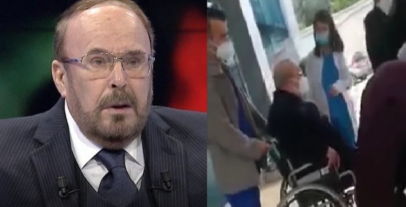 Përfundoi në spital me karrige me rrota! Filmohet sërish Fatos Nano: Ja lëvizja që bëri sot sëbashku me Xhoanën Përfundoi në spital me karrige me rrota! Filmohet sërish Fatos Nano: Ja lëvizja që bëri sot sëbashku me Xhoanën