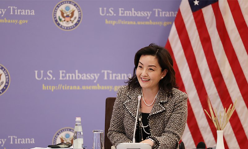 Yuri Kim jep mesazhin e rëndësishëm pas takimit Rama-Blinken: Tregon se çfarë po përgatit SHBA për Shqipërinë Yuri Kim jep mesazhin e rëndësishëm pas takimit Rama-Blinken: Tregon se çfarë po përgatit SHBA për Shqipërinë