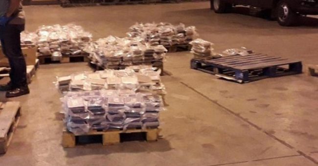 Malta sekuestron 740 kilogramë k.okainë me destinacion Slloveninë Malta sekuestron 740 kilogramë k.okainë me destinacion Slloveninë