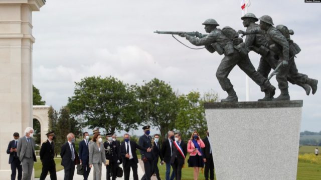 Betejë vendimtare për Luftën II Botërore: Franca nderon të rënët në Betejën e Normandisë në qershor 1944