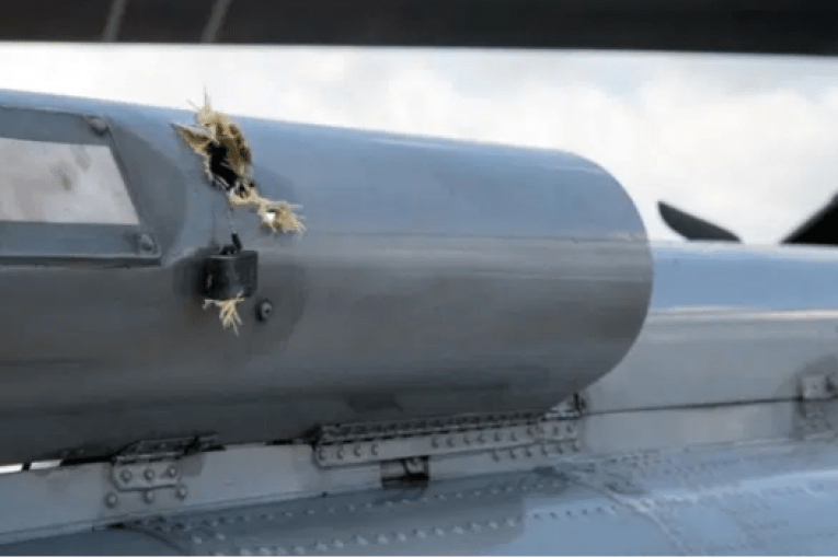 Plumba mbi helikopterin e një presidenti Plumba mbi helikopterin e një presidenti