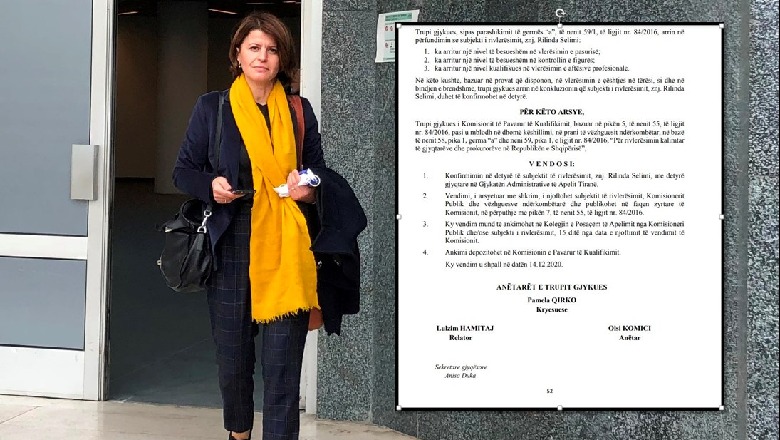 Veting i “lodhur” apo i blerë?! SPAK i sekuestroi pasuritë burrit, bashkëshortja  gjyqtare e kaloi! Ndërhyn ONM: Të rihetohet!