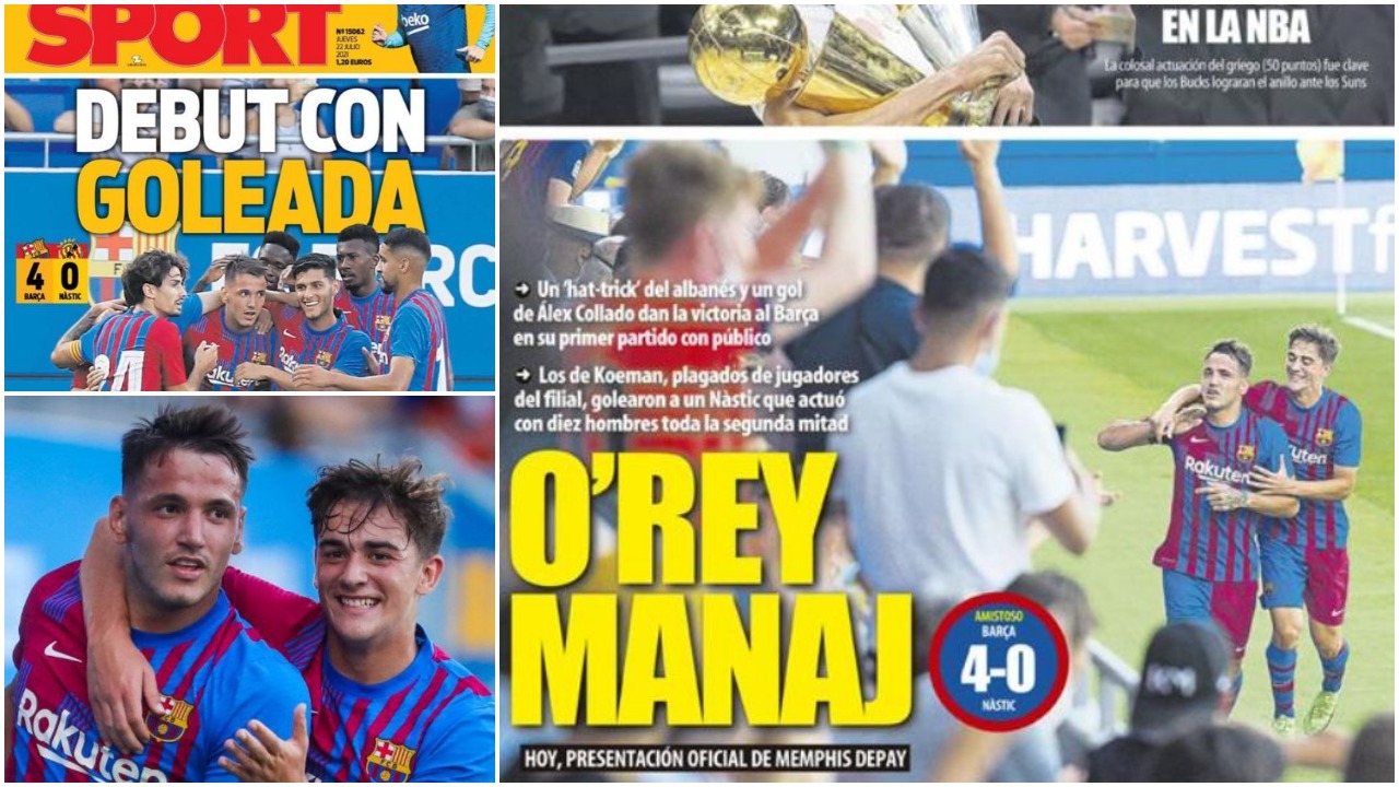 “Mbreti i ri” dhe “Më i mirë se Griezmann”: Manaj çmend mediat dhe tifozët katalanas “Mbreti i ri” dhe “Më i mirë se Griezmann”: Manaj çmend mediat dhe tifozët katalanas