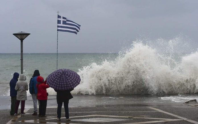 VIDEO/ Stuhia mbërrin në Greqi: Shkatërrohen plantacione të tëra me prodhime bujqësore VIDEO/ Stuhia mbërrin në Greqi: Shkatërrohen plantacione të tëra me prodhime bujqësore