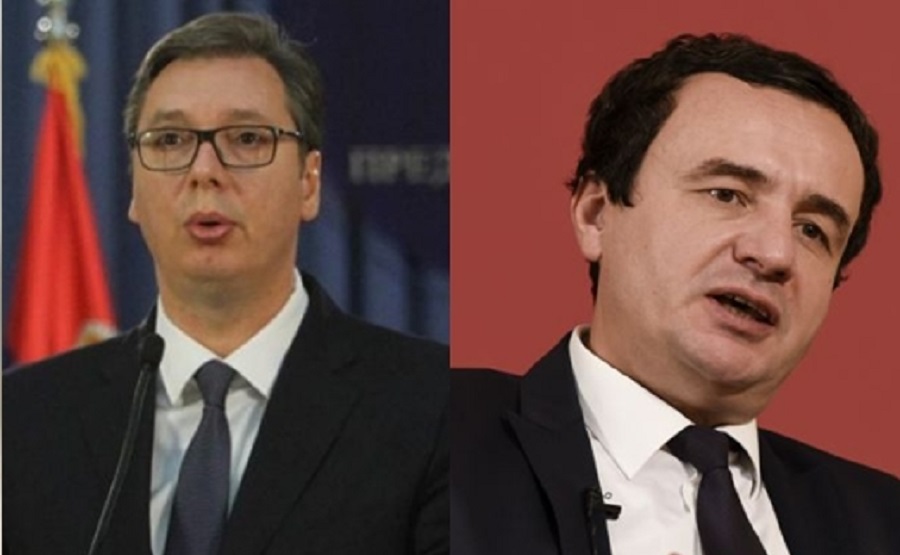 Tensione në Bruksel: Albin Kurti përplaset me Vuçiç në takim, akuzon Serbinë për gjenocide më 1878, 1912 dhe1999! Vuçiç: Njerëzit në BE nuk po besojnë atë që po dëgjojnë! Njeriu u kthye në shekullin XIX Tensione në Bruksel: Albin Kurti përplaset me Vuçiç në takim, akuzon Serbinë për gjenocide më 1878, 1912 dhe1999! Vuçiç: Njerëzit në BE nuk po besojnë atë që po dëgjojnë! Njeriu u kthye në shekullin XIX