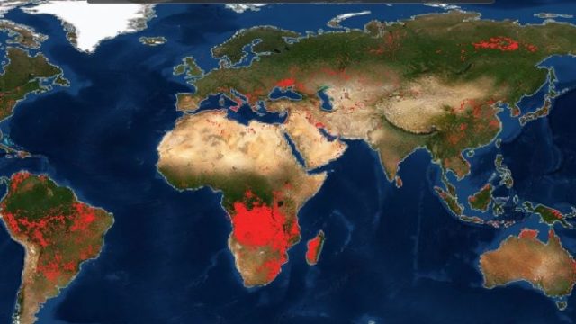Bota në ‘flakë’! NASA nxjerr pamjet dramatike nga hapësira