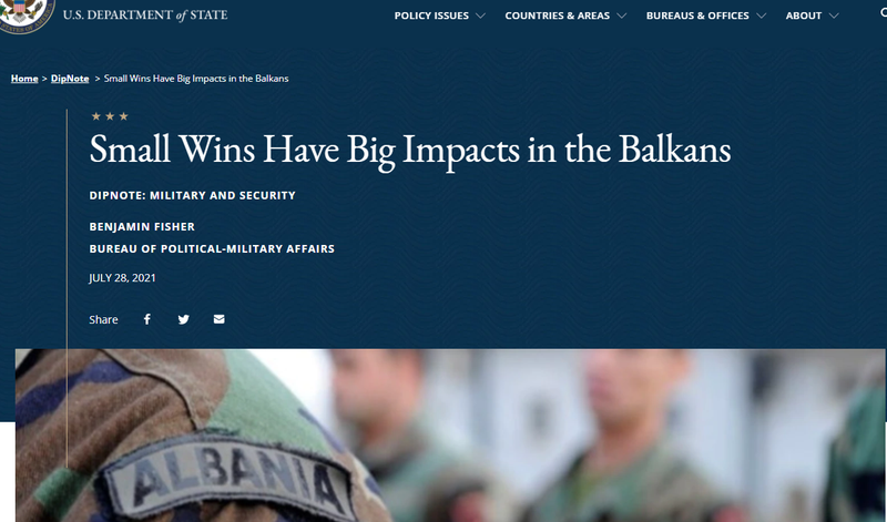 SHBA tjetër mesazh Moskës: DASH vlerëson ushtrinë shqiptare dhe paralajmëron kundërshtarët! Vijojnë trajnimet e përbashkëta SHBA tjetër mesazh Moskës: DASH vlerëson ushtrinë shqiptare dhe paralajmëron kundërshtarët! Vijojnë trajnimet e përbashkëta