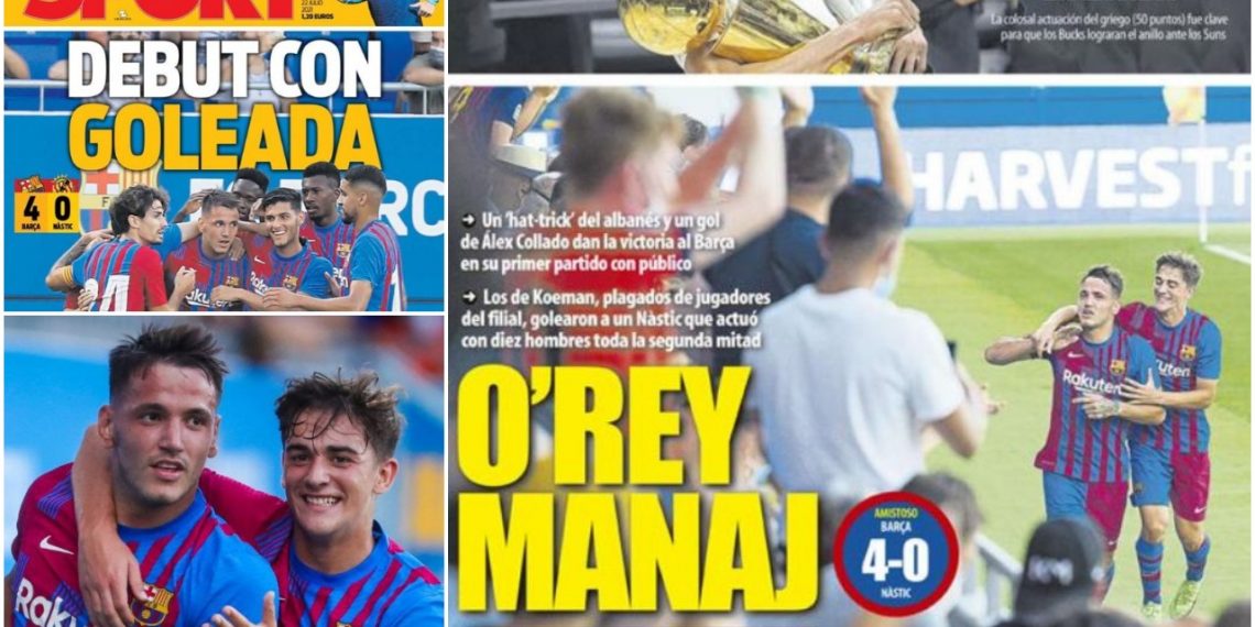 Barcelona federon me ekipin e parë Rei Manajn