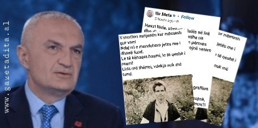 Like mos dëgjo Havziun! Meta befason ndjekësit me postimin në FB: Po mendohem jetës t’i jap fund, le të kënaqet hasmi… Like mos dëgjo Havziun! Meta befason ndjekësit me postimin në FB: Po mendohem jetës t’i jap fund, le të kënaqet hasmi…