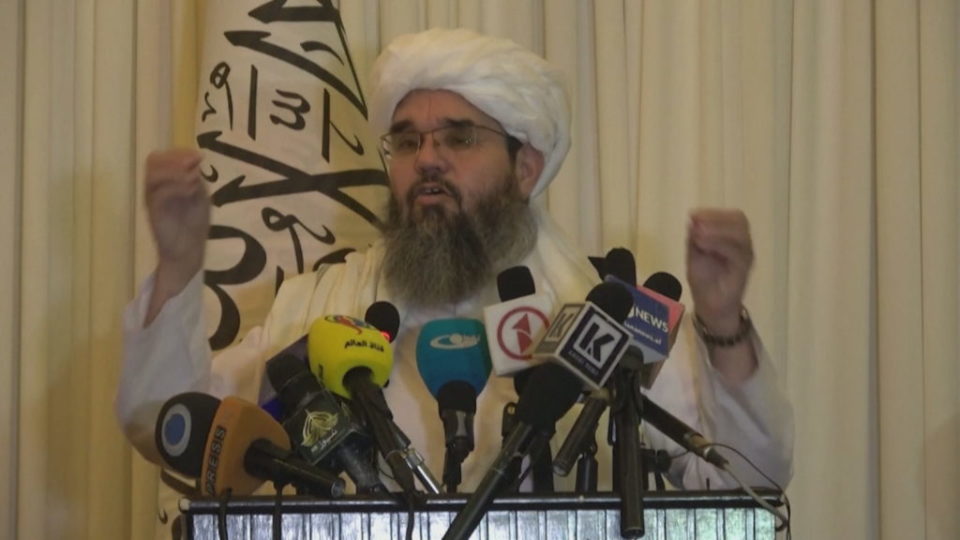 Talebanët bëjnë deklarata paqeje: Falim kundërshtarët tanë, qeveri me të gjitha fiset Talebanët bëjnë deklarata paqeje: Falim kundërshtarët tanë, qeveri me të gjitha fiset