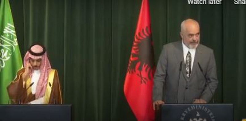 Vizita e ministrit të Arabisë Saudite, kryeministri Rama zbulon kërkesën që i ka bërë Vizita e ministrit të Arabisë Saudite, kryeministri Rama zbulon kërkesën që i ka bërë