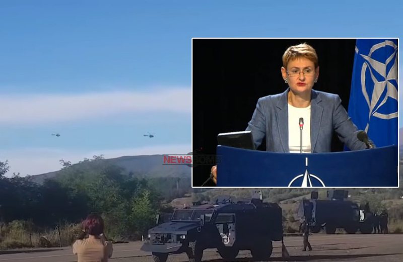Tre helikopterë të ushtrisë serbe pranë kufirit me Kosovën, reagon NATO Tre helikopterë të ushtrisë serbe pranë kufirit me Kosovën, reagon NATO