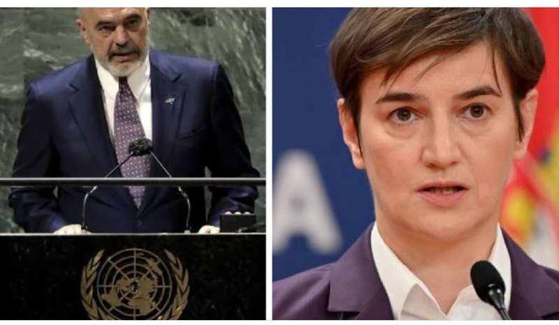 Kryeministrja e Serbisë revoltohet me Ramën që kërkoi njohjen e Kosovës në OKB: E them me bindje absolute… Kryeministrja e Serbisë revoltohet me Ramën që kërkoi njohjen e Kosovës në OKB: E them me bindje absolute…