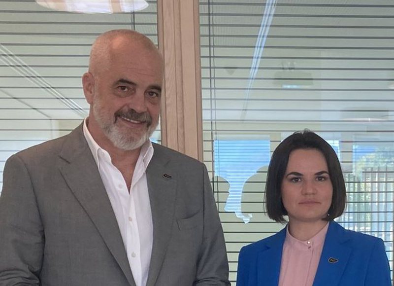 Liderja e opozitës bjelloruse takon sot kryeministrin Rama, ja çfarë do të diskutohet Liderja e opozitës bjelloruse takon sot kryeministrin Rama, ja çfarë do të diskutohet