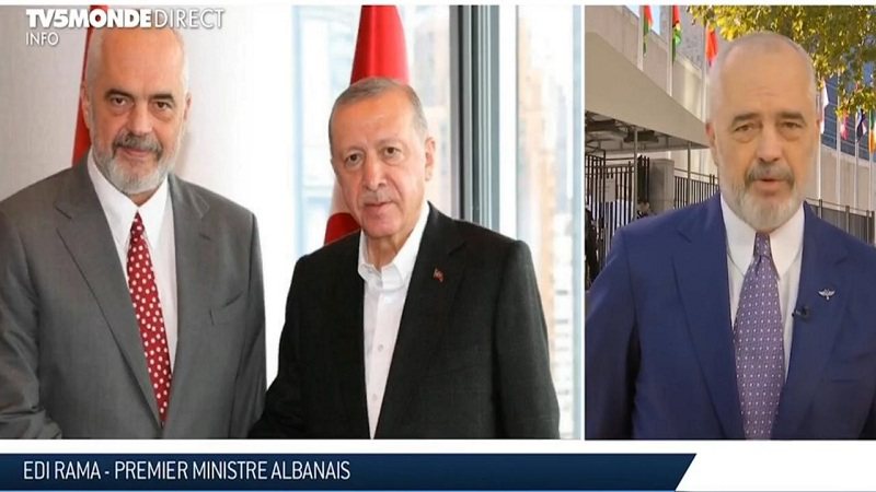 Shqipëria po forcon interesin për Turqinë në dëm të BE-së?! Rama për “TV5MONDE”: Kjo është bla-bl-bla…
