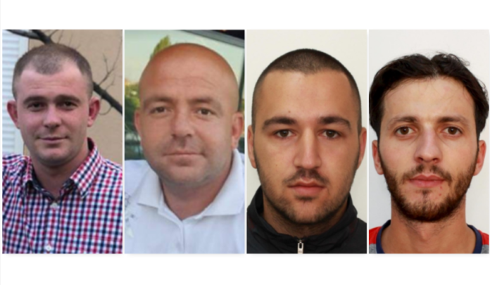 Nëse i shihni këta katër persona lajmërojeni menjëherë Policinë, dyshohen për vrasje të rëndë