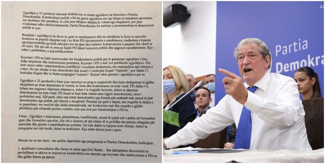 Shpërthen anëtari i Kuvendit të PD-së dhe zbardh presionet: Kam marrë 3 telefonata, më thanë se Sala u tradhëtua duhet të largojmë tradhëtarin…Basha”! Shpërthen anëtari i Kuvendit të PD-së dhe zbardh presionet: Kam marrë 3 telefonata, më thanë se Sala u tradhëtua duhet të largojmë tradhëtarin…Basha”!