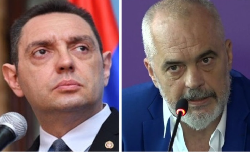 Deklaratat e Ramës për bashkimin e Kosovës dhe Shqipërisë shkakton polemika në Serbi, ministri Vulin: BE duhet të reagojë Deklaratat e Ramës për bashkimin e Kosovës dhe Shqipërisë shkakton polemika në Serbi, ministri Vulin: BE duhet të reagojë
