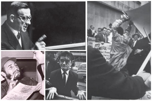 Prapaskenat e mbledhjes së OKB, si u ndalua Mehmet Shehu të dilte nga Manhatani: Fidel Kastro ngrohu shtratin me një bionde, Hrushovi i ra tavolinës me këpucë Prapaskenat e mbledhjes së OKB, si u ndalua Mehmet Shehu të dilte nga Manhatani: Fidel Kastro ngrohu shtratin me një bionde, Hrushovi i ra tavolinës me këpucë