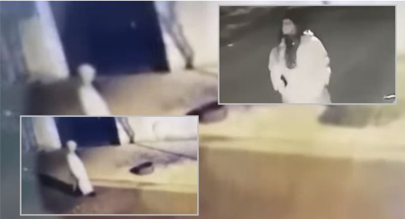 VIDEO/ Panik dhe tmerr tek qytetarët: E kamufluar dhe e armatosur, vajza në Lezhë patrullon natën me revole në dorë
