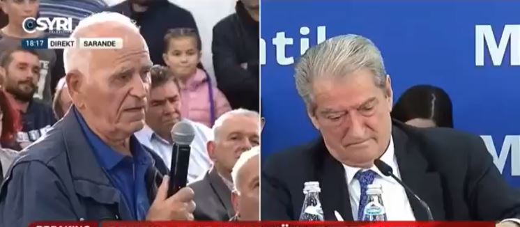 VIDEO/ Militanti nxjerr Berishën në origjinë: Kam respekt për Mehmet Shehun