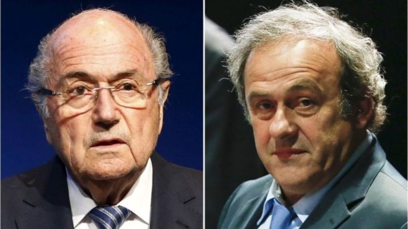 Blatter akuzohet se i ka dhënë 2 milionë dollarë Platinisë, paditen të dy për mashtrim Blatter akuzohet se i ka dhënë 2 milionë dollarë Platinisë, paditen të dy për mashtrim