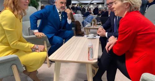 Të qeshura e shtrëngime duarsh, Rama nxjerr fotot nga Konferenca për Klimën në Glasgow, takime me liderët botërorë