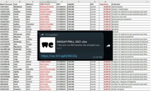 Skandali me listën e pagave: Zbulohet “spiuni” që u fut pa leje në sistem dhe dëshmia Skandali me listën e pagave: Zbulohet “spiuni” që u fut pa leje në sistem dhe dëshmia