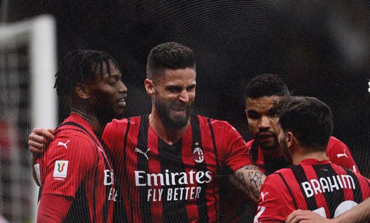 Kupa e Italisë/ Milan “fundos me poker” golash Lacion 4-0, në gjysmëfinale e pret përballja me Inter Kupa e Italisë/ Milan “fundos me poker” golash Lacion 4-0, në gjysmëfinale e pret përballja me Inter