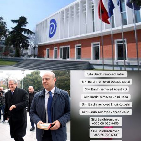 “Rithemelimi” largoi drejtuesit dhe punonjësit e zyrës së shtypit të PD nga grupet e Whatsapp! Abi i Klubit Partizani: Nuk është mirë përjashtimi, të punojmë bashkë “Rithemelimi” largoi drejtuesit dhe punonjësit e zyrës së shtypit të PD nga grupet e Whatsapp! Abi i Klubit Partizani: Nuk është mirë përjashtimi, të punojmë bashkë