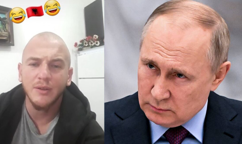 VIDEO/ Dibrani thirrje Putinit të bëj kujdes: Rri mirë, mbaje b*thën, se i hypi kalit dhe për 24 orë më ke aty VIDEO/ Dibrani thirrje Putinit të bëj kujdes: Rri mirë, mbaje b*thën, se i hypi kalit dhe për 24 orë më ke aty