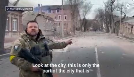 VIDEO/ Nga Mariupol i shkatërruar, oficeri ukrainas thirrje dëshpëruese Macron e Biden: Fëmijët, të moshuarit po vdesin! Na e jepni ndihmën e premtuar, tregoni që jeni liderë VIDEO/ Nga Mariupol i shkatërruar, oficeri ukrainas thirrje dëshpëruese Macron e Biden: Fëmijët, të moshuarit po vdesin! Na e jepni ndihmën e premtuar, tregoni që jeni liderë