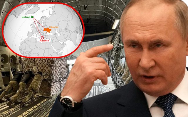 Putin kërcënon dërgesën e armëve shqiptare në Ukrainë Putin kërcënon dërgesën e armëve shqiptare në Ukrainë