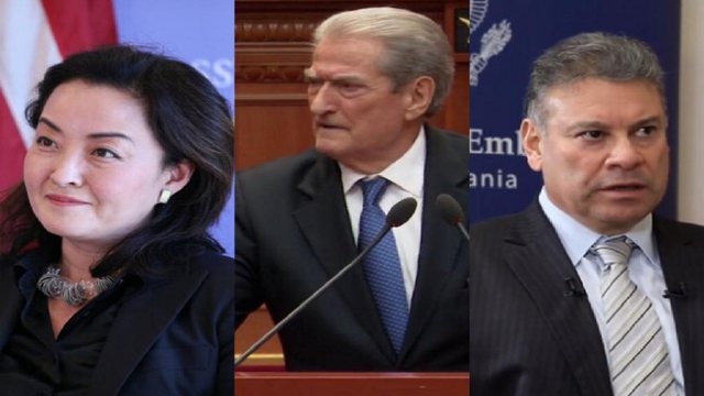 Paralajmërimi i SHBA, Berisha zbut tonet me Yuri Kim dhe e quan “ambasadore të nderuar”: Kam respektin më të madh Paralajmërimi i SHBA, Berisha zbut tonet me Yuri Kim dhe e quan “ambasadore të nderuar”: Kam respektin më të madh