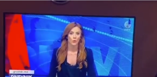 E përjetoi tërmetin teksa po jepte lajmet ‘live’, ja si reagon gazetarja boshnjake E përjetoi tërmetin teksa po jepte lajmet ‘live’, ja si reagon gazetarja boshnjake