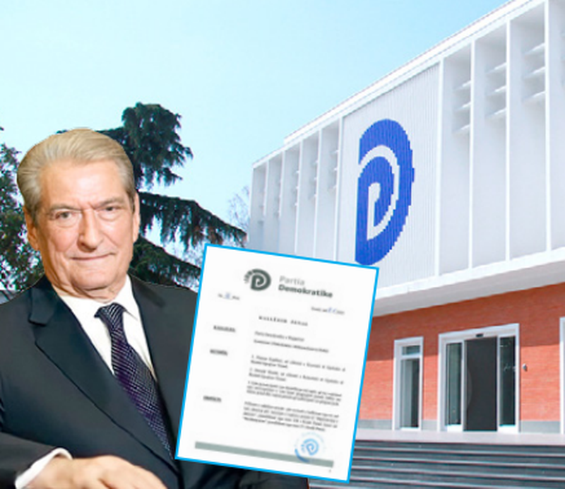 Berisha përfshihet në skandal, falsifikon vulën dhe logon e PD, i bën presion dhe shantazh gjykatës t’i japë dokumentet e gjyqit për statutin, rrezikon dënim nga 4 deri 7 vjet burg Berisha përfshihet në skandal, falsifikon vulën dhe logon e PD, i bën presion dhe shantazh gjykatës t’i japë dokumentet e gjyqit për statutin, rrezikon dënim nga 4 deri 7 vjet burg