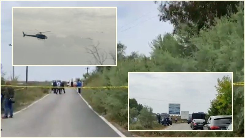 Autorët e vjedhjes së bankës në Koplik “terrorizojnë” banorët, policia nis kërkimet me helikopter