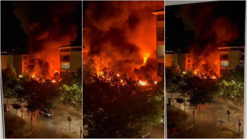 Zjarri ‘gjigand’ në kryeqytet: Flakët “përpijnë” tregun e fruta-perimeve në Tiranë! Zjarri ‘gjigand’ në kryeqytet: Flakët “përpijnë” tregun e fruta-perimeve në Tiranë!