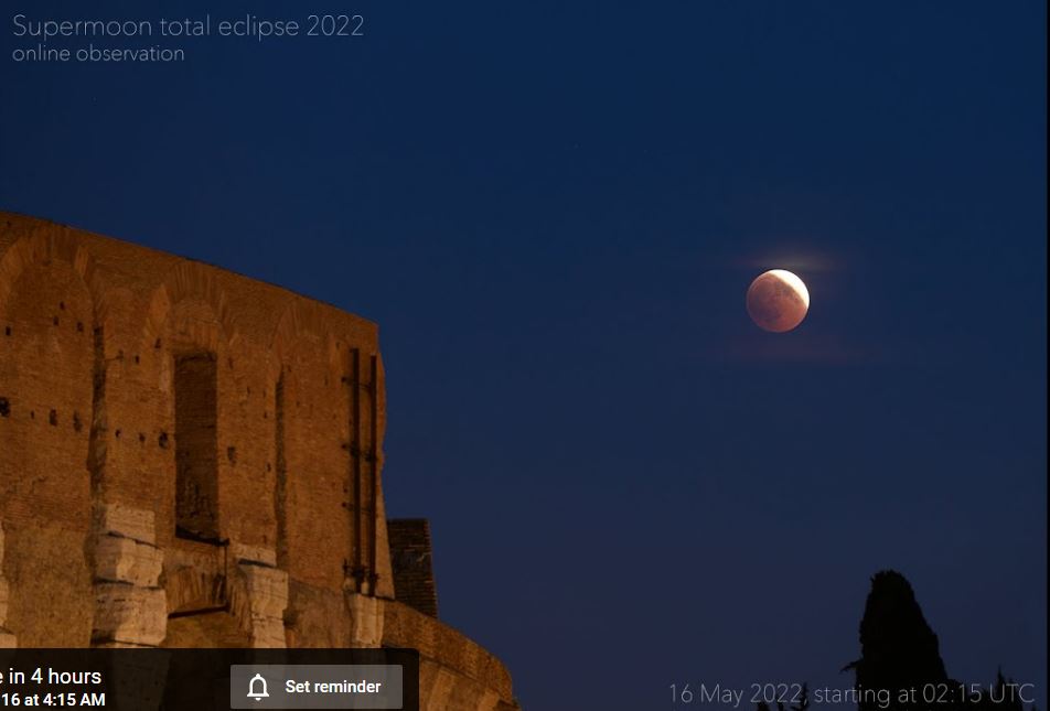 Çfarë ndodhi pas mesnate? Hëna “vishet me të kuqe”! Çfarë ndodhi pas mesnate? Hëna “vishet me të kuqe”!