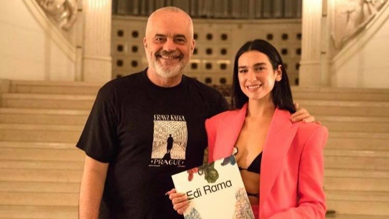 ‘Sunny Hill’ në Tiranë, Rama: Lajm i mirë, Dua Lipa dhe të ftuarit e saj do ndriçojnë netët e kryeqytetit ‘Sunny Hill’ në Tiranë, Rama: Lajm i mirë, Dua Lipa dhe të ftuarit e saj do ndriçojnë netët e kryeqytetit