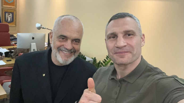 Rama takon kryebashkiakun e Kievit, ish kampionin e boksit Vitaly Klychko Rama takon kryebashkiakun e Kievit, ish kampionin e boksit Vitaly Klychko