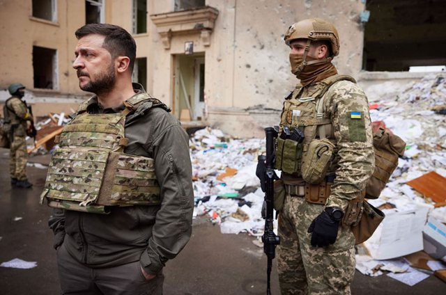 Zelensky: Askush nuk e di se sa do të zgjasë lufta me Rusinë, ne po rezistojmë Zelensky: Askush nuk e di se sa do të zgjasë lufta me Rusinë, ne po rezistojmë