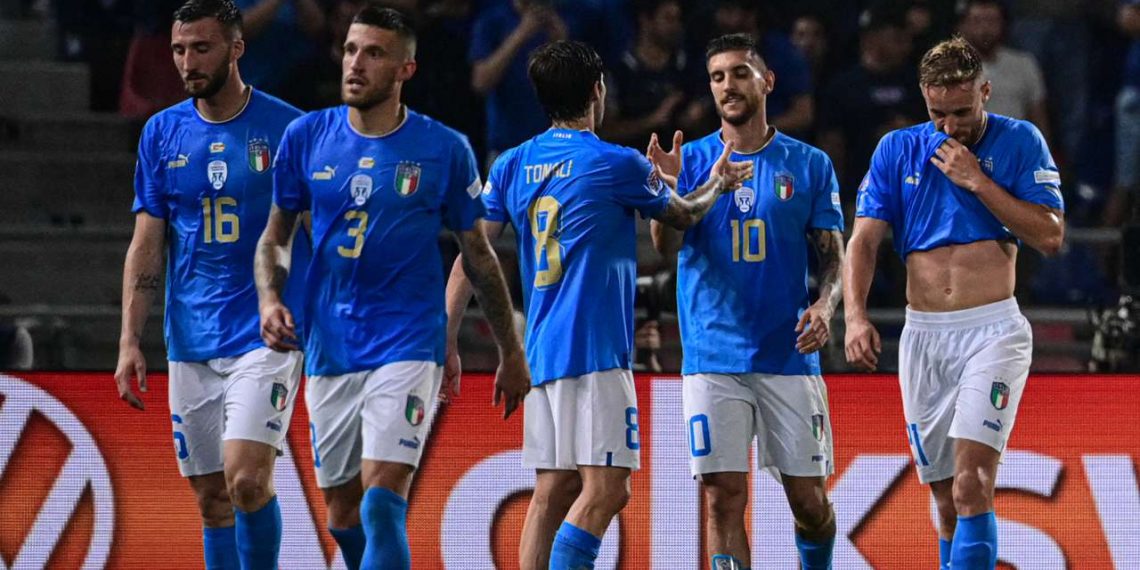 VIDEO/ Nga një pikë për secilën skuadër, Itali-Gjermani nuk njeh fitues, 2 gola të njëpasnjëshëm vendosin takimin në Bologna VIDEO/ Nga një pikë për secilën skuadër, Itali-Gjermani nuk njeh fitues, 2 gola të njëpasnjëshëm vendosin takimin në Bologna