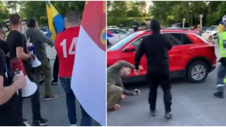 VIDEO/ “Kosova është Serbi”, huliganët serbë rrihen nga tifozët suedezë, momenti i përpla VIDEO/ “Kosova është Serbi”, huliganët serbë rrihen nga tifozët suedezë, momenti i përpla