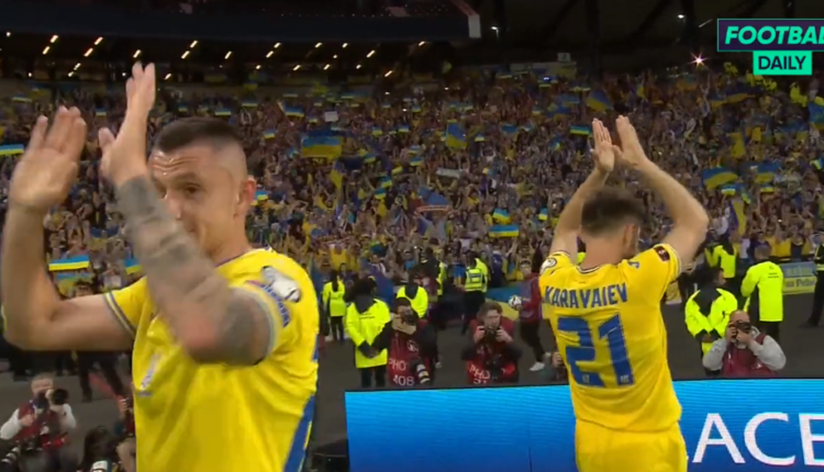 VIDEO/ Pak gëzim në kohë lu.fte! Ukraina bën krenar popullin e saj, siguron finalen për në Botërorin e Katarit VIDEO/ Pak gëzim në kohë lu.fte! Ukraina bën krenar popullin e saj, siguron finalen për në Botërorin e Katarit