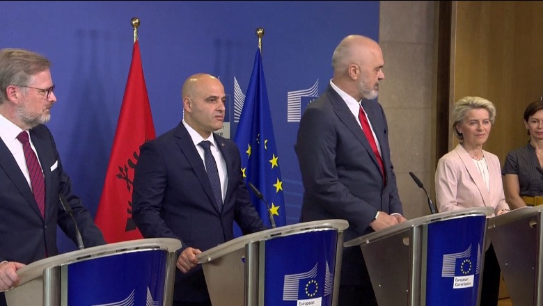 Kovaçevski: Ditë historike, jam i lumtur për këtë pritje të BE-së Kovaçevski: Ditë historike, jam i lumtur për këtë pritje të BE-së