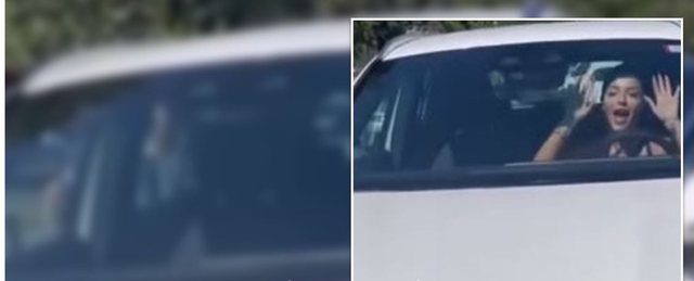 SKANDAL/ ‘Çmendet’ e reja shqiptare për pak sa nuk shtyp kalimtaren, del dhe e kërcënon në mes të rrugës: Ik tani se…“e kam babin prokuror, ta q* nënën”! (Video) SKANDAL/ ‘Çmendet’ e reja shqiptare për pak sa nuk shtyp kalimtaren, del dhe e kërcënon në mes të rrugës: Ik tani se…“e kam babin prokuror, ta q* nënën”! (Video)