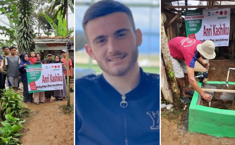 Hapet një pus uji në Indonezi me emrin e heroit Anri Kashiku