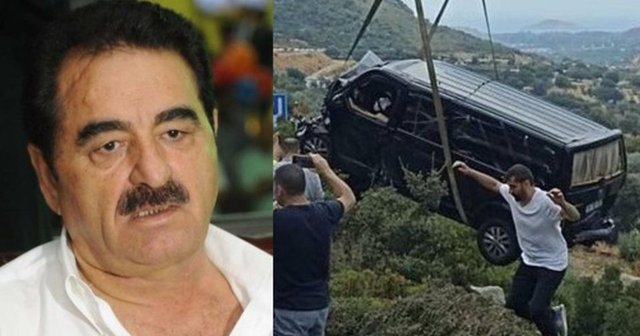 Këngëtari i madh turk Ibrahim Tatlises shpëton për herë të dytë nga vdekja: Bie në greminë pas përplasjes me një kamion! Këngëtari i madh turk Ibrahim Tatlises shpëton për herë të dytë nga vdekja: Bie në greminë pas përplasjes me një kamion!